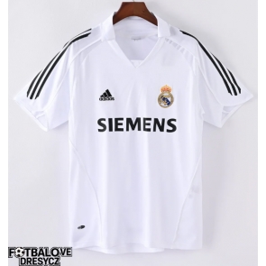 Real Madrid 2005-2006 Retro Domácí Dres Krátký Rukáv Real Madrid 2005-2006 Retro Domácí Dres Krátký Rukáv